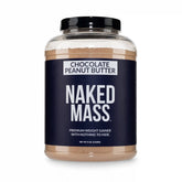Chocolate Peanut Butter Mass Gainer Protein Supplement | Naked Mass - 8LB
