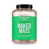 Chocolate Vegan Mass Gainer Supplement | Naked Vegan Mass - 8LB