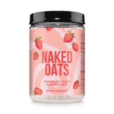 Strawberry Cream Protein Oats | Naked Oats