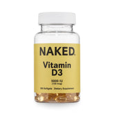 Daily Vitamin D3 Supplement | Naked Vitamin D - 200 Softgels