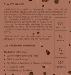 Double Chocolate Protein Oats | Naked Oats