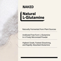 Glutamine Powder | Naked Glutamine 500g