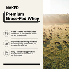Vanilla Whey Protein Powder | Naked Vanilla Whey - 2LB