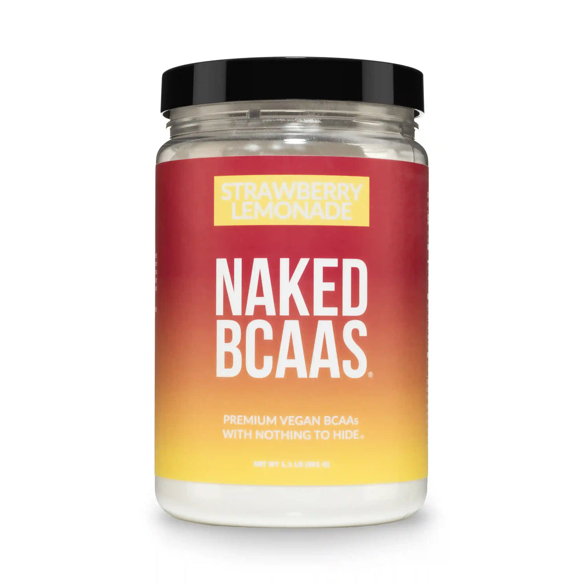 Strawberry Lemonade Branched Chain Amino Acids | Naked BCAAs - 34 Servings