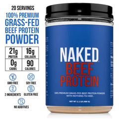 Beef Protein Powder | Naked Beef Protein - 1.1LB