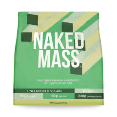 Vegan Mass Gainer Supplement | Naked Vegan Mass - 12LB