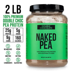 Double Chocolate Pea Protein Powder | Naked Pea - 2LB