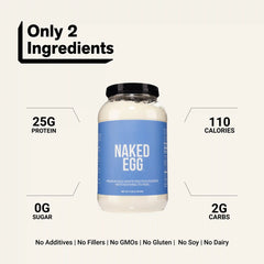 Egg White Protein Powder | Naked Egg - 3LB
