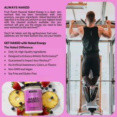 Fruit Punch Pre Workout Supplement | Naked Energy - 30 Servings