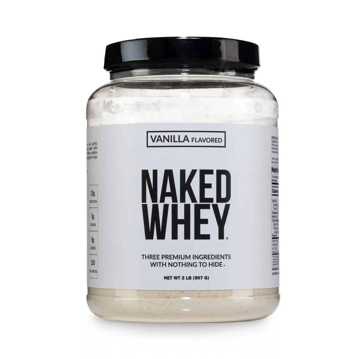 Vanilla Whey Protein Powder | Naked Vanilla Whey - 2LB